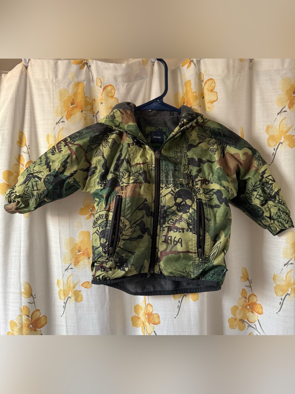 Baby Gap Camo Fleece Lined Jacket